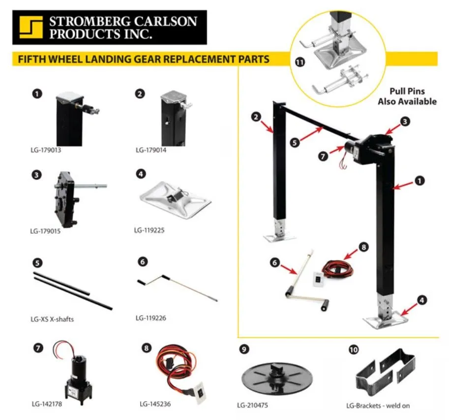 6K ELECTRIC LANDING GEAR